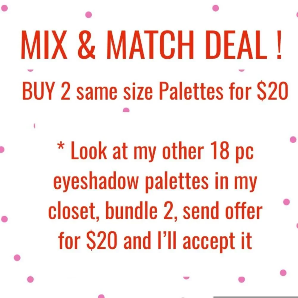 BEYOND Eyeshadow Palette 18 Colors Shimmer Matte Pastel Brights Colors Palette